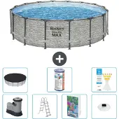 Bestway Steel Pro MAX Rund - 488x122 cm - 6-teilig S622