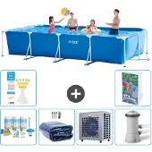 Intex Rechteckiger Frame Pool - 450x220x84 cm - 5-teilig S128