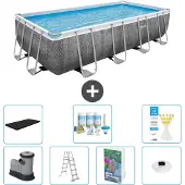 Bestway Power Steel Rechteckig - 549x274x122 cm - 6-teilig S576