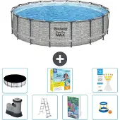 Bestway Steel Pro MAX Rund - 549x122 cm - 6-teilig S529