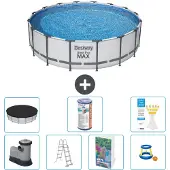 Bestway Steel Pro MAX Rund - 488x122 cm - 6-teilig S541