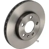 Brembo Bremsscheibe 09.D570.11, vorne, belüftet, hochkarbonisiert, 1 Stück