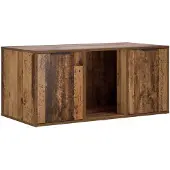 vidaXL Katzenkiste Möbel Altholz 100 x 49 x 45 cm Holzwerkstoff