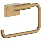 Hansgrohe AddStoris S Toilettenpapierhalter, 41788140, Farbe: Brushed Bronze