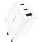 Cudy 67W 3-Port GaN Charger, CH67 1.0, Drinnen, AC, 20 V, Weiß
