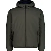 CMP Herren Jacke MAN REVERSE JACKET FIX HOOD 34K0137-F905 58 - Forest - 58