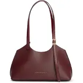 Tommy Hilfiger Modern Textured Tote Bag, Stoffbeutel, Magnetverschluss, Erwachsener, OS, Bordeaux, Oxblood