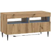 Syfax LED-TV-Schrank HAARLEM 81 x 35 x 43 cm Artisan-Eiche