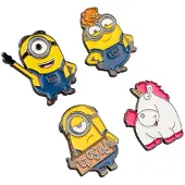 Grupo Erik GPE82588 - Minions Ansteck-Pins 4er Set - Neu