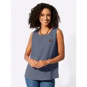 Witt Weiden Blusentop in rauchblau | Gr.: 40
