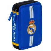 Astra Doppeltes Federmäppchen mit Real Madrid Young -Motiven