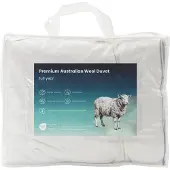 vidaXL Bettdecke und Kissen Set 3 stk. 220x260 cm 4 Jahreszeiten Wolle