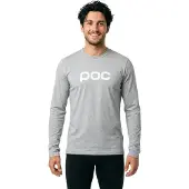 POC Long Sleeve Tee grey melange (1044) S