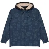Billabong - Furnace Bonded Jacquar - Freizeitjacke Gr XXL blau