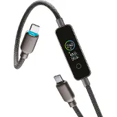 Cellularline POWERVIEW IQ Cable USB-C to USB-C 240W, 1,2 m, USB C, USB C, USB 2.0, Schwarz