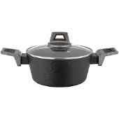 Florina JAPANDI Aluminiumtopf / Kochtopf mit Deckel 1,9 l