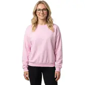 Roxy Fleecepullover "Surfing By Moonlight", Damen, Gr. XS, pink lavender, Obermaterial: 68% Viskose, 29% Polyester, 3% Elasthan., Sweatshirts Fleecepullover