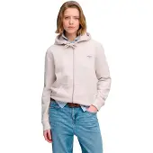 Superdry "SIGNATURE EMB ZIPHOOD" Baumwollmischung, relaxed fit