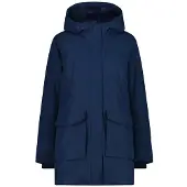 CMP Woman Padded Parka FIX Hood blue ink (M928) 40