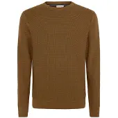 Pierre Cardin Rundhalspullover mit Waffelstruktur- Muster