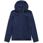 Bergans - Hareid Fleece Hood Jacket - Fleecejacke Gr L blau