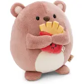 Mymochi MyMochi: Nomo Plüschbär, mit Pommes - 16 cm, in Geschenkbox