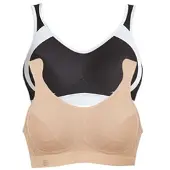 Anita Sport-BH "Sport BH extreme control", Damen, Gr. 85, Cup H, bunt (desert schwarz), Stoff, Obermaterial: 76% Polyester PES. 19% Polyamid PA. 5% Elasthan EL., BHs Sport-BH