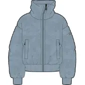 CMP Woman Padded Padded Jacket baltico (L720) 46