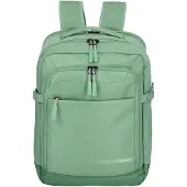 Travelite Reiserucksack "KICK OFF Cabin Rucksack", Gr. B/H/T: 30cm x 42cm x 20cm, grün (mintgrün), Textil, Rucksäcke Reiserucksack, Unisex Rucksack, Handgepäckgröße, Laptopfach und große Öffnung