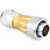 GOOD CONNECTIONS Industrie-Steckverbinder S3 mit Verschraubung und RJ45-Aussparung