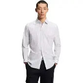 HUGO Valerio 10279783 Red Langarmhemd