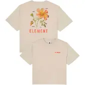 Element T-Shirt "Peace Of Mind", Damen, Gr. XS, beige (oat milk), Obermaterial: 100% Baumwolle., Shirts T-Shirt
