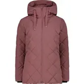 CMP Woman Padded Padded Jacket FIX Hood malva (H846) 46