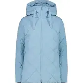 CMP Woman Padded Padded Jacket FIX Hood cool blue (L514) 44