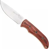 Ontario Robeson Heirloom Drop Point 8700 Satin D2, Laminated Wood, Fahrtenmesser