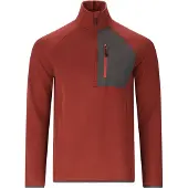 Whistler Helge, Fleece-Pullover, Herren, madder brown