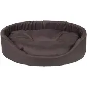 Amiplay Hundeliegeplatz/Katzenliegeplatz Oval BASIC, Braun XXXL