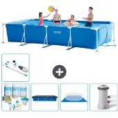 Intex Rechteckiger Frame Pool - 450x220x84 cm - 6-teilig S20067