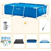 Intex Rechteckiger Frame Pool - 300x200x75 cm - 7-teilig S20043