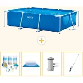 Intex Rechteckiger Frame Pool - 300x200x75 cm - 5-teilig S20839