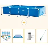 Intex Rechteckiger Frame Pool - 450x220x84 cm - 5-teilig S20849