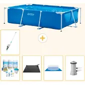 Intex Rechteckiger Frame Pool - 300x200x75 cm - 6-teilig S20835