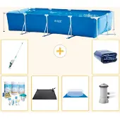 Intex Rechteckiger Frame Pool - 450x220x84 cm - 7-teilig S20073
