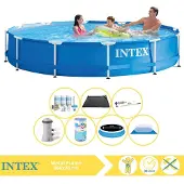 Intex Frame Pool Rund - 366x76 cm - 8-teilig S31598