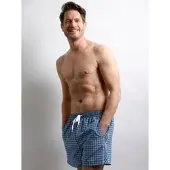Witt Weiden Badeshorts WITT "Badeshorts Badeshorts", Herren, Gr. 7, N-Gr, blau (topas), Basic, Badehosen Badeshorts