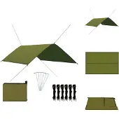 vidaXL Outdoor-Tarp 3x2 m Grün - Sonnenschirme & Sonnenschutze