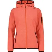 CMP Woman Fleece Fleece Jacket FIX Hood marigold (C487) 36