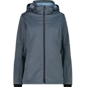 CMP Woman Jacket Zip Hood cool blue mel. (L523) 52