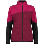 CMP Damen Knit Tech Outdoor Jacke pink 38