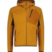 CMP MAN Fleece Jacket FIX Hood caramel (Q883) 46